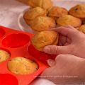 Cake Pan 12 Cup Silicone Muffin Cupcake Baking Pan on Amazon best selling